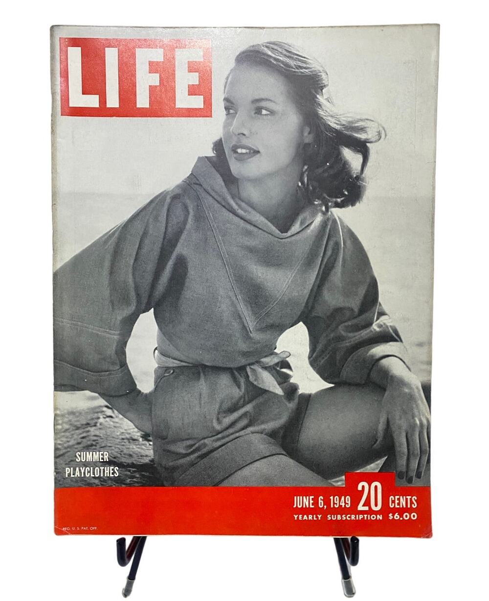 LIFE Magazine June 6 1949 Ronnie Porter Summer Playclothes Cover Color TV